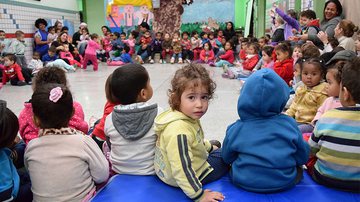 A primeira infância é a fase da vida da criança até os 6 anos - Foto: Secretaria Municipal de Educação/Divulgação