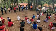 Alunos da escola Ágora, em Cotia, São Paulo