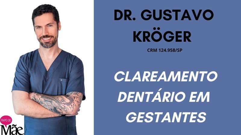 O especialista em medicina reprodutiva, Gustavo Kröger, explica em vídeo porquê o clareamento dentário não é indicado durante o período da gestação