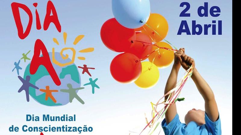 Imagem 2 de abril – Dia Mundial de Conscientização do Autismo