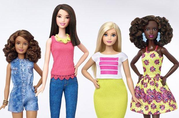 Imagem Barbie ganha novas formas de corpo, tons de pele e cores de olhos