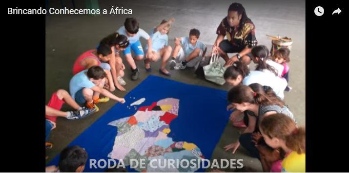 Imagem Projeto apresenta a cultura africana para crianças por meio de brincadeiras