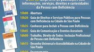 Imagem Lançamento: Série de publicações gratuitas com informações, serviços e direitos da Pessoa com Deficiência