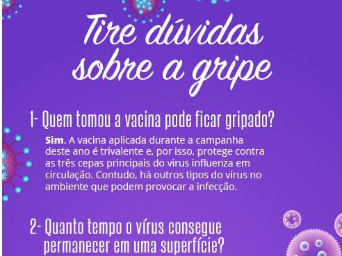 Imagem Inverno requer reforço na prevenção contra a gripe