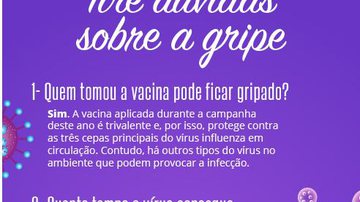 Imagem Inverno requer reforço na prevenção contra a gripe