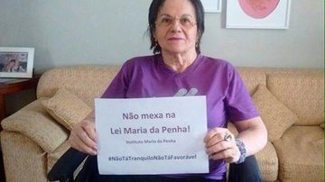 Maria da Penha é presidente do Instituto Maria da Penha e inspiração para a Lei nº 11.340 de 2006, que leva seu nome