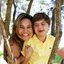 Thaissa Alvarenga e o filho Chico