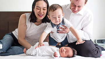 Adriana Takano ficou sabendo no exame morfológico do pré-natal que o bebê dela tinha síndrome de down