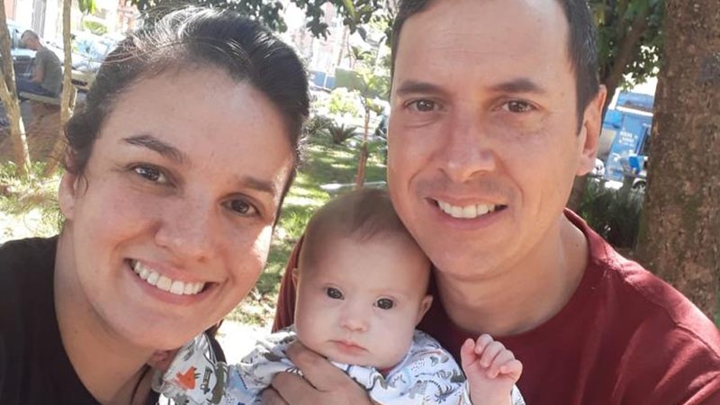 Helena, mamãe e papai - Foto: arquivo pessoal Rita Fernandes