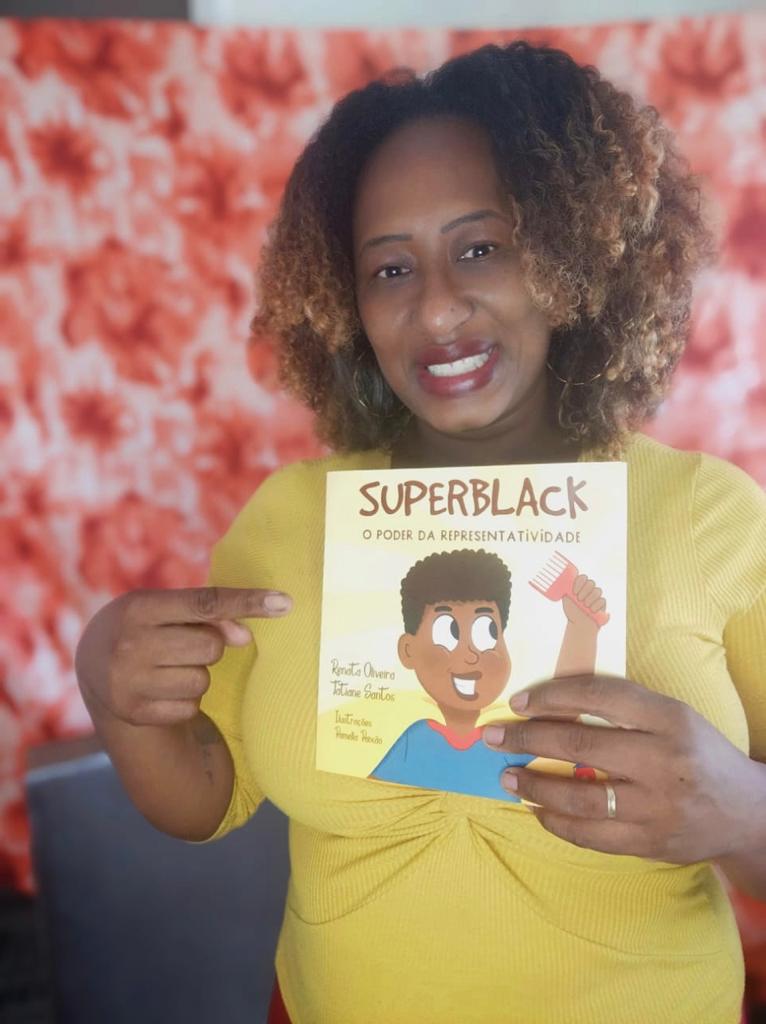 Tatiane Santos e o livro “Super Black: o poder da representatividade”