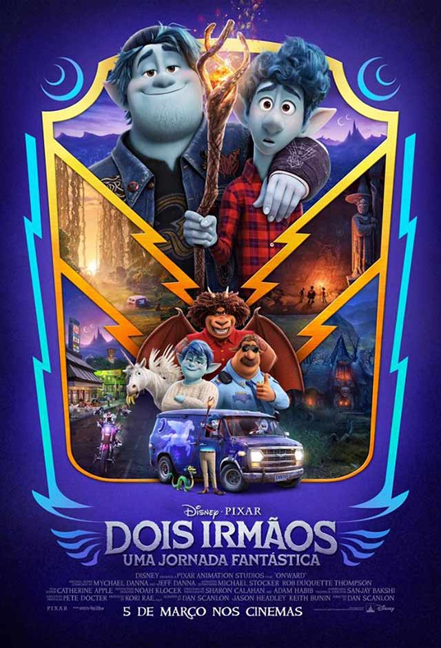 Cartaz do filme Dois Irmãos: uma jornada fantástica