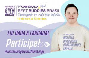 Banner da 1ª Caminhada Virtual