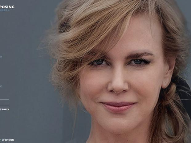 Nicole Kidman pede adesão a companha contra violência da ONU (Foto: Reprodução/Facebook/Nicole Kidman)