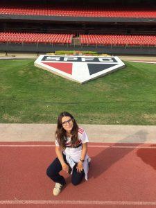 Bel no Estádio do Morumbi