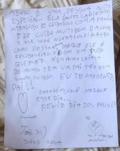 Uma carta para meu pai