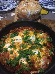 Shakshuka: fritada de ovos