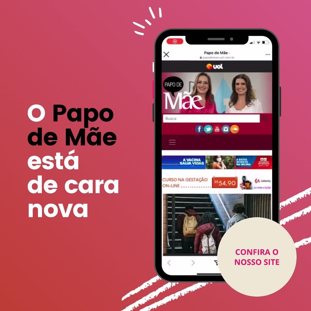 Novidade no Papo de Mãe