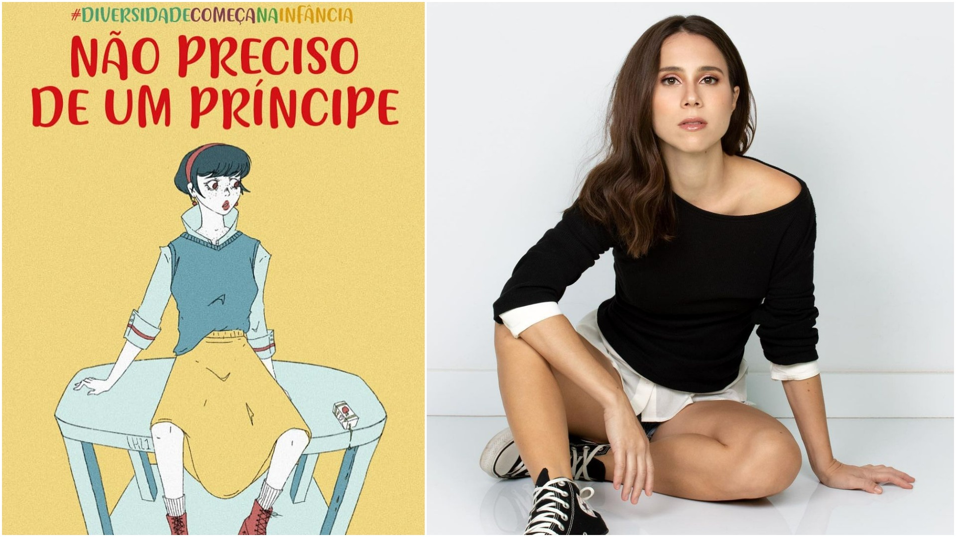 Daphne Bozaski vive Branca de Neve em novo projeto de audiolivro gratuito para as crianças